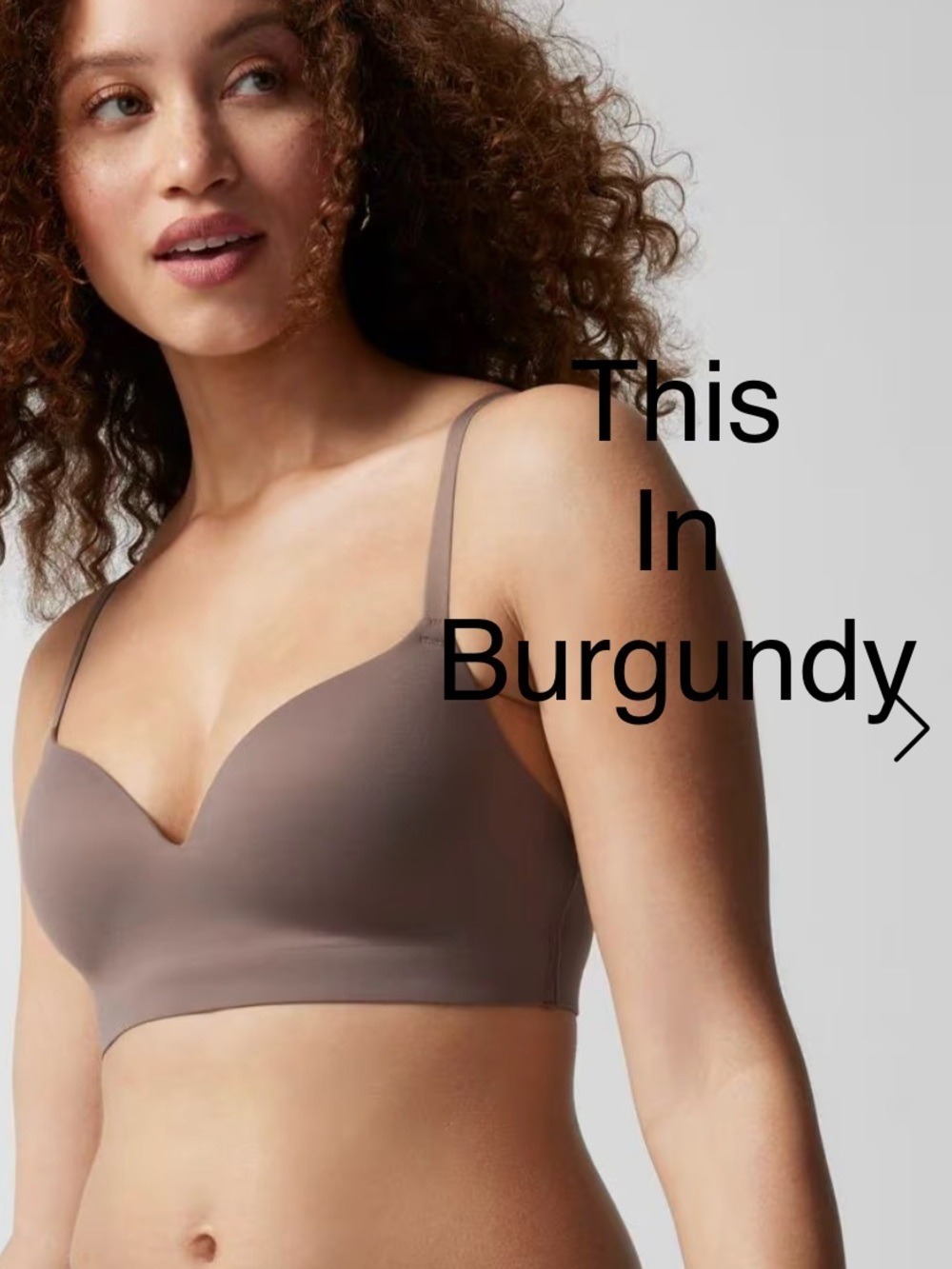 SOMA Enbliss wireless bra Everyday T-Shirt Bra burgundy adjustable straps sz 34B